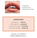 Batom Matte Lápis Delineador Labial Maquiagem À Prova D'Água Tinta Labial Sexy Batom Matte de Longa Duração Hidratante Caneta Delineador Labial 1 Peça