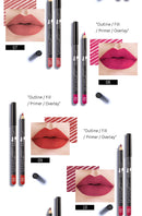 Batom Matte Lápis Delineador Labial Maquiagem À Prova D'Água Tinta Labial Sexy Batom Matte de Longa Duração Hidratante Caneta Delineador Labial 1 Peça