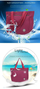 Mala Duffle Oxford Impermeável Grande Capacidade Bolsa de Viagem Feminina Bolsa de Ombro Valise