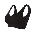 Top de Sutiã Esportivo Respirável Fitness Feminino, Sutiã com Bojo Removível,  Sem Costura, Push Up