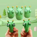 1/3 PCS Brinquedos Sensorial de Alívio de Estresse Aperto Inovadores Minhoca Verde para Crianças e Adultos Presentes de Aniversário