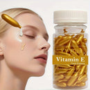 Cápsulas de Sérum de Vitamina E, Cápsulas de Essência de Uso Único, Hidratante e Umidificante para a Pele Facial 90 Cápsulas/Garrafa - 1 Garrafa