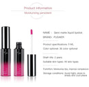 Batom Líquido  Matte Lip Gloss Maquiagem batom de longa duração à prova d'água Pigmento de lábios