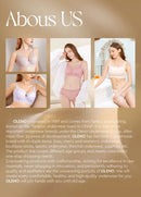Sutiã Sem Costura Feminino Impressão Lingerie Push Up Sem Aros Reunindo Brassiere