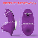 App Vibrador de calcinha para mulheres Controle remoto Bluetooth Chupador de clitóris Mini  18+