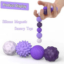 4/8 peças Brinquedo Magnético EDC Anti-Stress Brinquedos de Alívio Brincadeira Antiestresse Ansiedade Brinquedo Sensorial Bolas Magnéticas para Adultos e Crianças Autismo TDAH