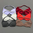 Top de Academia com Alças Impacto, Sutien de Alta Sustentação com Bojos, Sem Costura