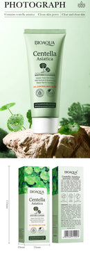 Limpador Facial Centella Asiatica Hidratante Controle de Oleosidade Limpeza Facial Espuma de Lavagem