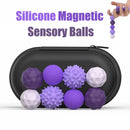 4/8 peças Brinquedo Magnético EDC Anti-Stress Brinquedos de Alívio Brincadeira Antiestresse Ansiedade Brinquedo Sensorial Bolas Magnéticas para Adultos e Crianças Autismo TDAH