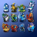 Figura de Anime Pokémon Vulpix Versão de Cenas Brinquedos Figurinha PVC Modelo Coleção Bonecos caixa surpresa caixa misteriosa presente