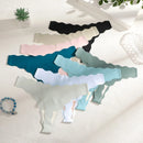 Calcinhas Sexy Sem Costura Femininas com Design Ondulado, Calcinha Ultraleve em Seda Gelada, Sexy, Cintura Baixa, Fio Dental Feminino, Lisa