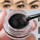 Creme para Sobrancelha 3D, Realçador de Sobrancelhas com Cor Natural, Gel Cera à Prova d'Água
