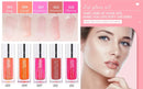 Batom de Maquiagem Matte Marrom Nude Cor Chocolate Batom Líquido Gloss Labial