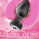 APP Controle sem fio Vibrador anal Plug massageador