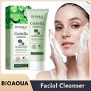 Limpador Facial Centella Asiatica Hidratante Controle de Oleosidade Limpeza Facial Espuma de Lavagem