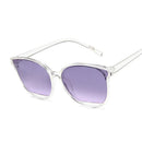 Óculos de Sol Feminino Moda Vintage Metal Espelhado Clássico UV400