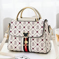 Bolsa de ombro feminina tote bolsa de luxo designer de couro Monograma impresso  única transversal