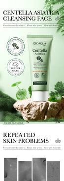 Limpador Facial Centella Asiatica Hidratante Controle de Oleosidade Limpeza Facial Espuma de Lavagem