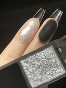 Biya 2 Cores de Sombra de Olhos Portátil Vermelho Preto Paleta Sombra Mate Escura Fumaça Cosméticos Maquiagem Festa Halloween Maquiagem DIY