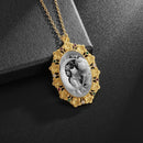 Colar de Casal com Gato de Estimação Carinhoso, Moda em Aço Inoxidável para Homens e Mulheres, Pingente de Melhor Amigo BFF, Joia Presente