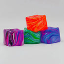 Cubo de Brinquedo Sensorial Macio e Pegajoso Needoh para Alívio de Estresse, Recheado com Bola de Gel Esticável Macia Ice blind box Slow Rebound