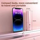 Prancha de Cabelo Portátil Mini Modelador, Alisamento e Estilização em Cerâmica Uso Duplo para Enrolar e Alisar