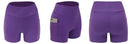Shorts Feminino Esportivas Base Alta Elasticidade Tamanho Plus Calças de Fitness