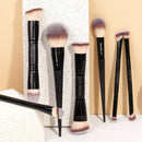 Conjunto de Pincéis de Maquiagem MAANGE Pincel de Base de Dupla Cabeça Pincel de Corretivo Pincel de Sombra Pincel de Pó Pincel de Esfumar Maquiagem