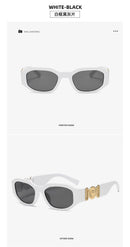 Óculos de Sol LONSY Fashion Square Feminino Marca Design Preto Degradê Óculos de Sol UV400