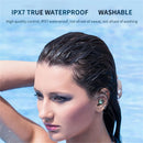 Fones de ouvido F9-5 Bluetooth sem fio com display LED