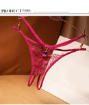 Roupa íntima Feminina Lingerie sexy Tangas e calcinha de renda Fio G