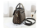 Bolsa de ombro feminina tote bolsa de luxo designer de couro Monograma impresso  única transversal