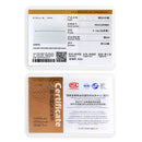 Pulseira KNOBSPIN  Moissanita Original, Prata Esterlina s925 Platinada com Ouro Branco 18k com GRA