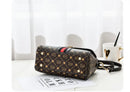 Bolsa de ombro feminina tote bolsa de luxo designer de couro Monograma impresso  única transversal