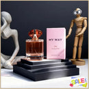 Perfume My Way Intense Inspired para Mulheres Eau de Parfum Floral Frutado Fragrância de Longa Duração Luxuosa Conjunto de Presente Romântico