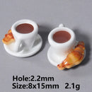 6/16 Peças Estilos Mistos Frutas Banana Morango Melancia Vegetais Repolho Cogumelo Cenoura Pingente Para Fazer Joias