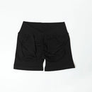 Shorts de Academia Feminino Cintura V Cintura Alta Roupas de Treino Fitness Yoga Corrida Levantamento de Glúteos Leggings