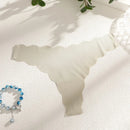 Calcinhas Sexy Sem Costura Femininas com Design Ondulado, Calcinha Ultraleve em Seda Gelada, Sexy, Cintura Baixa, Fio Dental Feminino, Lisa