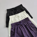 Shorts Feminino Cintura Alta Esporte Fitness 2 em 1 Secagem Rápida