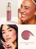 Blush Cremoso Maquiagem Matte Textura Perolada com Glitter Iluminador Brilho nutrir Gloss Labial
