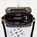 Bolsa de ombro feminina tote bolsa de luxo designer de couro Monograma impresso  única transversal