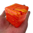 Cubo de Brinquedo Sensorial Macio e Pegajoso Needoh para Alívio de Estresse, Recheado com Bola de Gel Esticável Macia Ice blind box Slow Rebound