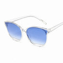 Óculos de Sol Feminino Moda Vintage Metal Espelhado Clássico UV400