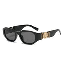 Óculos de Sol LONSY Fashion Square Feminino Marca Design Preto Degradê Óculos de Sol UV400