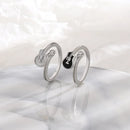 Anel de Guitarra com Nota Musical Joias Design Exclusivo Anéis Ajustáveis para Indicador Feminino Anel de Declaração