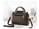 Bolsa de ombro feminina tote bolsa de luxo designer de couro Monograma impresso  única transversal