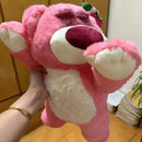2025 Disney Toy Story Lotso Urso Fofo Morango Sofá Almofada de Pelúcia Brinquedos Recheados Crianças Meninas Amigos Festas Presente de Aniversário