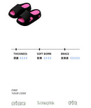 Chinelo Feminino Tipo Havaiana com Coração, Plataforma, Nuvem, Outdoor e Indoor, Sandália Macia de Verão, Rasteira