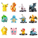 Figura de Anime Pokémon Vulpix Versão de Cenas Brinquedos Figurinha PVC Modelo Coleção Bonecos caixa surpresa caixa misteriosa presente