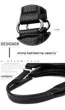 Bolsa Hobo com Alça Superior de Couro para Mulheres, Bolsas Femininas de Lazer, Bolsas de Ombro, Carteiras da Moda, Bolsas Vintage, Bolsa Tote de Grande Capacidade